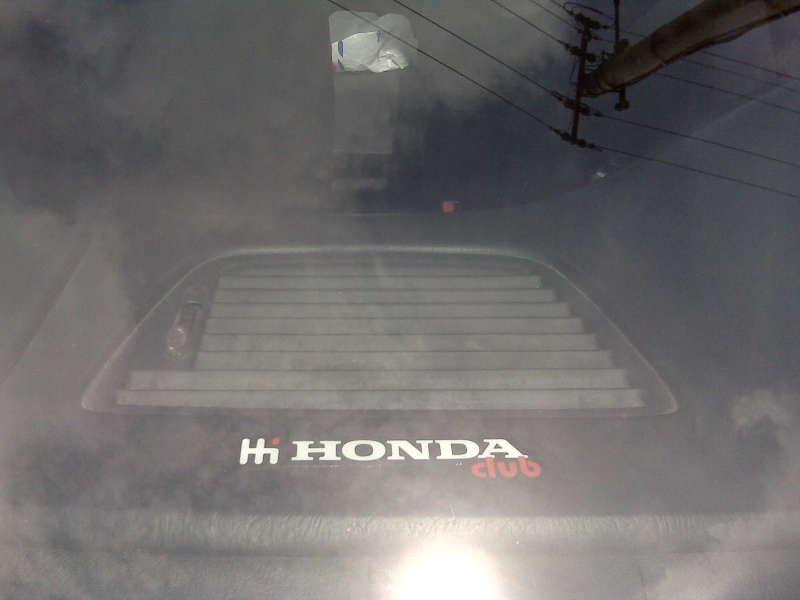 nálepky Honda Club