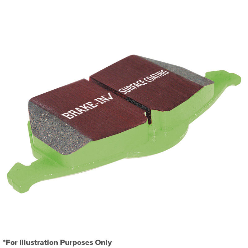 Rear braking pads - EBC Green Stuff